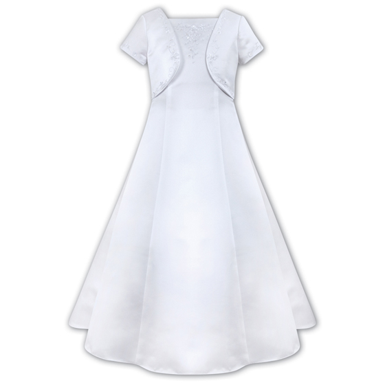 Sarah Louise Ceremonial Ankle Length Communion Dress 90005